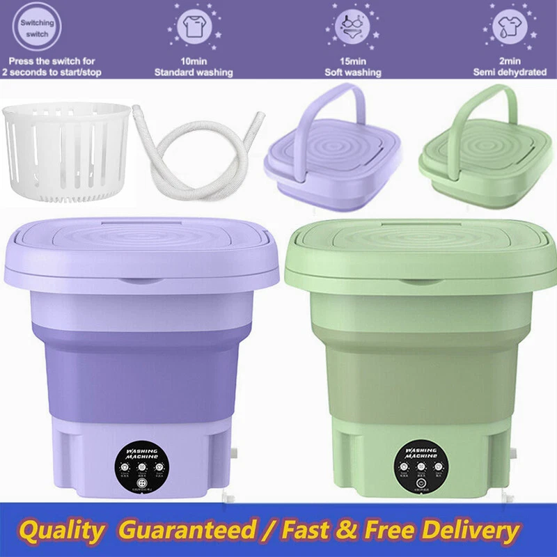 Portable Washing Machine Mini Washer Foldable Wash